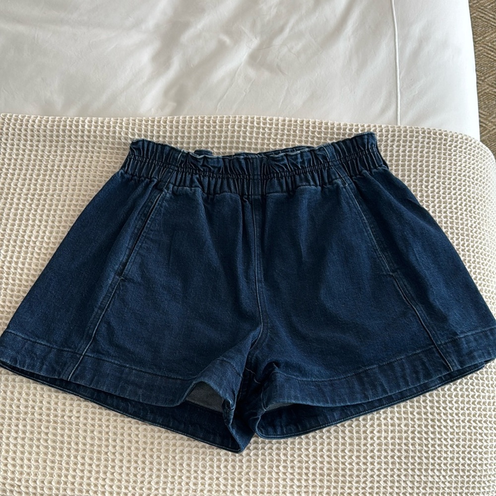 Apiece Apart denim shorts